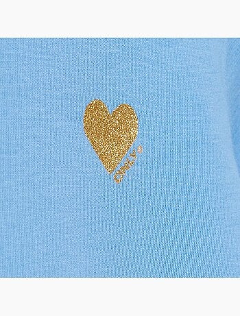 Kids only kita t-shirt blauw voor meisjes