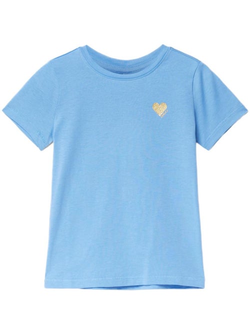 Kids Only Kita T-shirt Blauw voor Meisjes - Kiabi Kids Only Kita T-shirt Blauw voor Meisjes - Kiabi