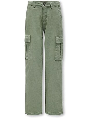 Kids only kogyarrow meisjes broek recht kaki