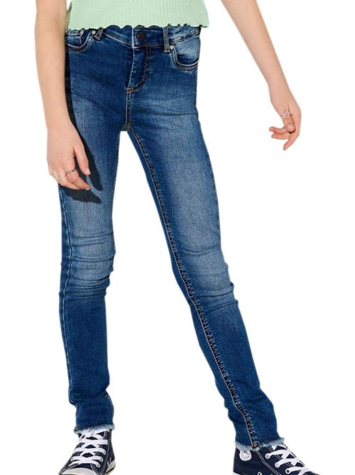 Kids Only Meisjes Skinny Jeans Blush Blauw - Kiabi Kids Only Meisjes Skinny Jeans Blush Blauw - Kiabi