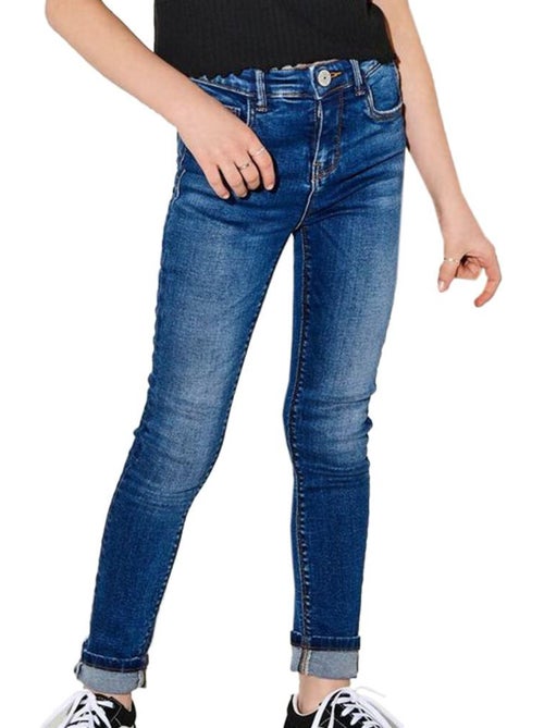 Kids Only Paola Skinny Jeans voor Meisjes - Blauw - Kiabi Kids Only Paola Skinny Jeans voor Meisjes - Blauw - Kiabi