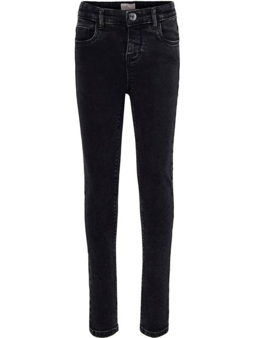 Kids Only Paola Skinny Jeans Zwart voor Meisjes - Kiabi Kids Only Paola Skinny Jeans Zwart voor Meisjes - Kiabi