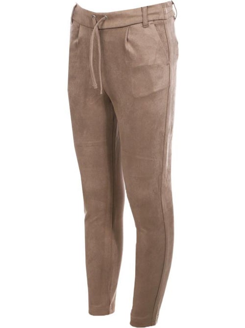 Kids Only Poptrash Beige Suède Broek voor Meisjes - Kiabi Kids Only Poptrash Beige Suède Broek voor Meisjes - Kiabi