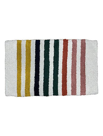 Kids vloerkleed met strepen 50 x 80 cm – 100% katoen – Guy Levasseur