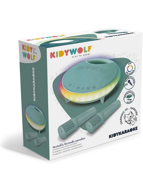 Kidywolf | karaoké portable lumineux enfant avec 2 micros kidykaraoke - Kiabi