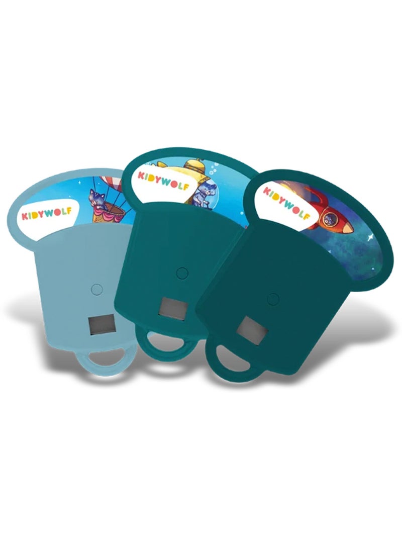 Kidywolf | lampe projecteur à histoires pour enfant kidyslide Bleu - Kiabi
