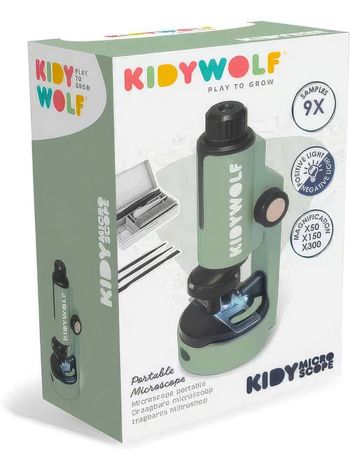 Kidywolf | microscope portable pour enfant kidymicroscope - Kiabi Kidywolf | microscope portable pour enfant kidymicroscope - Kiabi