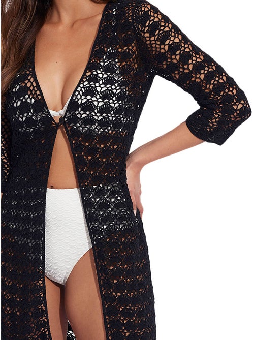 Kimono de plage manches trois-quarts complementos - Kiabi Kimono de plage manches trois-quarts complementos - Kiabi