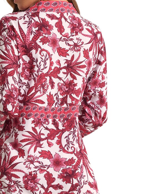 Kimono long de plage acanthus - Kiabi Kimono long de plage acanthus - Kiabi