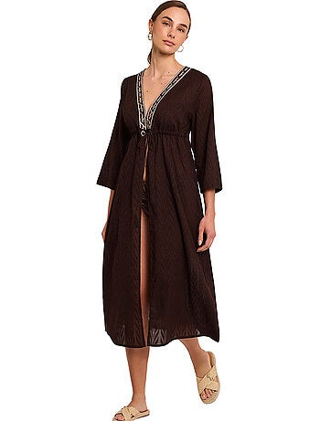 Kimono long de plage duna