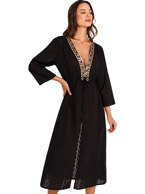 Kimono long de plage duna - Kiabi Kimono long de plage duna - Kiabi