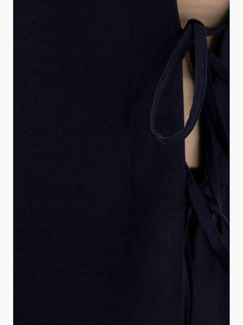 Kimono-vest met v-hals viscosemix bdart - Kiabi Kimono-vest met v-hals viscosemix bdart - Kiabi