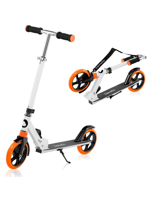 Kinder- en volwassenstep LIONELO Luca – Tot 100 kg – Compact opvouwbaar – Flessenhouder - Kiabi Kinder- en volwassenstep LIONELO Luca – Tot 100 kg – Compact opvouwbaar – Flessenhouder - Kiabi