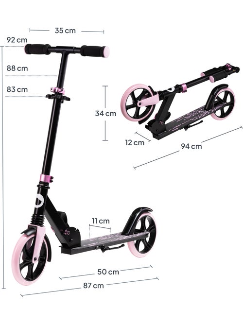 Kinder- en volwassenstep LIONELO Luca – Tot 100 kg – Compact opvouwbaar – Flessenhouder - Kiabi Kinder- en volwassenstep LIONELO Luca – Tot 100 kg – Compact opvouwbaar – Flessenhouder - Kiabi