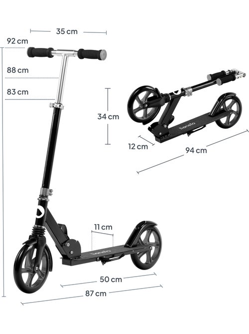Kinder- en volwassenstep LIONELO Luca – Tot 100 kg – Compact opvouwbaar – Flessenhouder - Kiabi Kinder- en volwassenstep LIONELO Luca – Tot 100 kg – Compact opvouwbaar – Flessenhouder - Kiabi