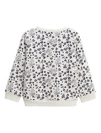 Kinder celeste fleece sweatshirt
