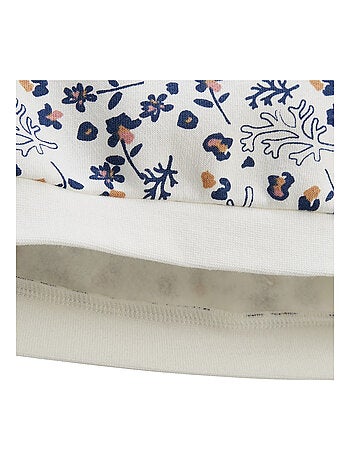 Kinder celeste fleece sweatshirt