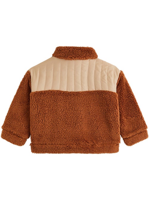 Kinder sherpa-jas moka - Kiabi