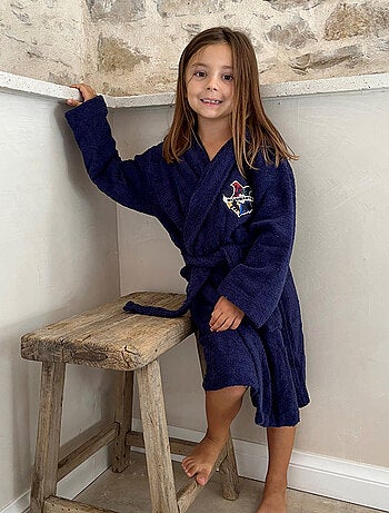 Kinderbadjas met kap 100% katoen, harry potter blason