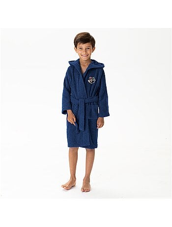 Kinderbadjas met kap 100% katoen, harry potter blason