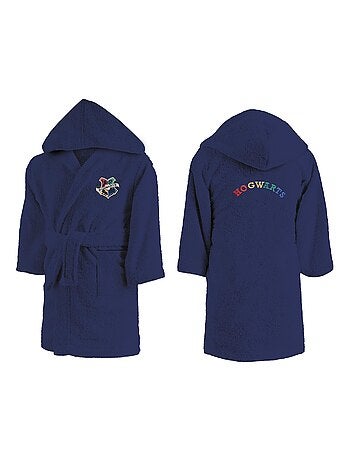 Kinderbadjas met kap 100% katoen, harry potter blason