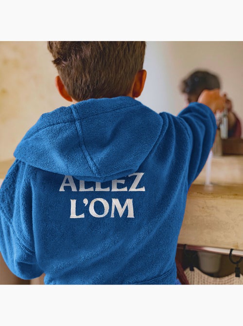 Kinderbadjas met kap 100% katoen, om dribble - Kiabi