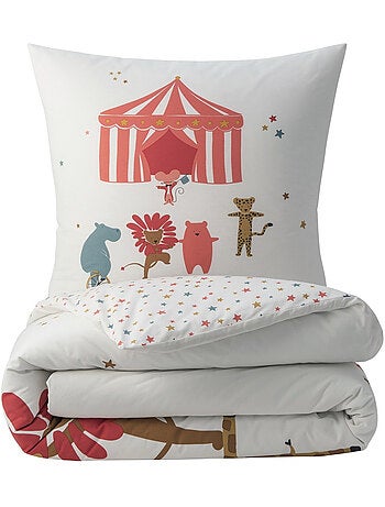 Kinderbeddengoedset met circusdieren
