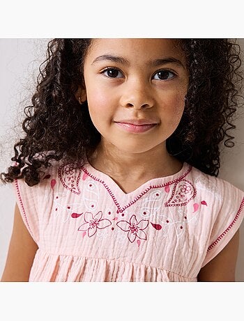 Kinderblouse van katoengaas uit arizona