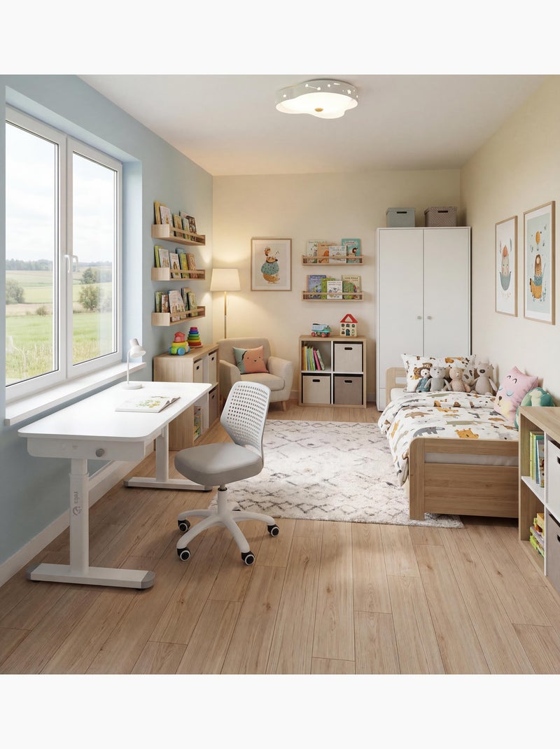 Kinderbureaustoel 'Smart Grow I' Wit - Kiabi
