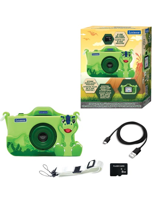 Kindercamera met dinosaur bescherming - Kiabi Kindercamera met dinosaur bescherming - Kiabi
