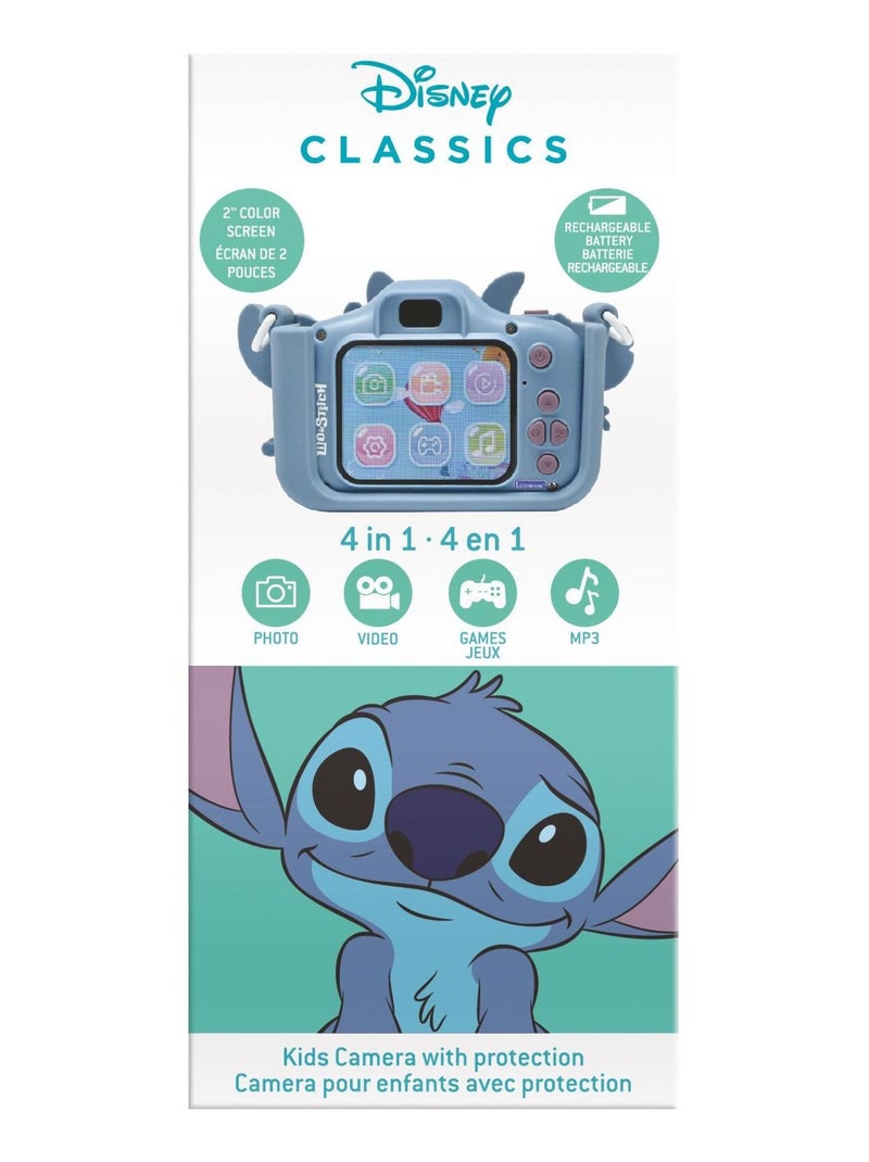 Kindercamera met stitch bescherming Blauw - Kiabi