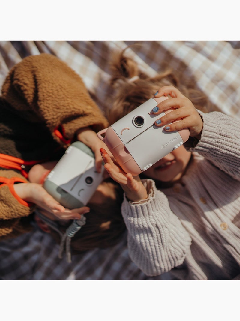 Kindercamera met thermische printer Roze - Kiabi