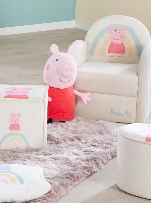Kinderclubfauteuil van zacht velours 'roba peppa pig' - Kiabi Kinderclubfauteuil van zacht velours 'roba peppa pig' - Kiabi