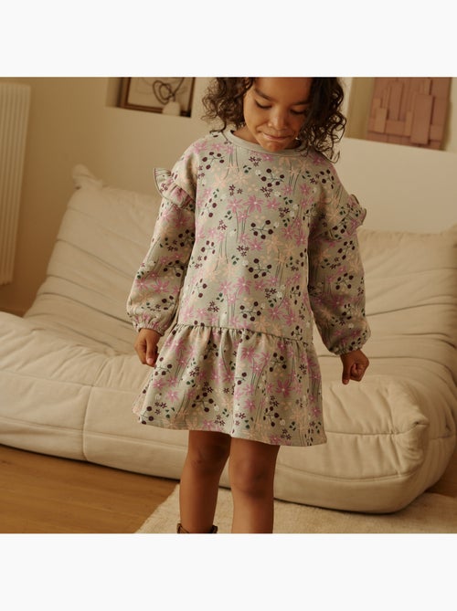 Kinderjurk van fleece misti - Kiabi Kinderjurk van fleece misti - Kiabi