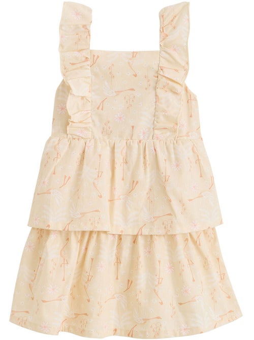 Kinderjurk van poplin Zomerpoëzie - Kiabi Kinderjurk van poplin Zomerpoëzie - Kiabi