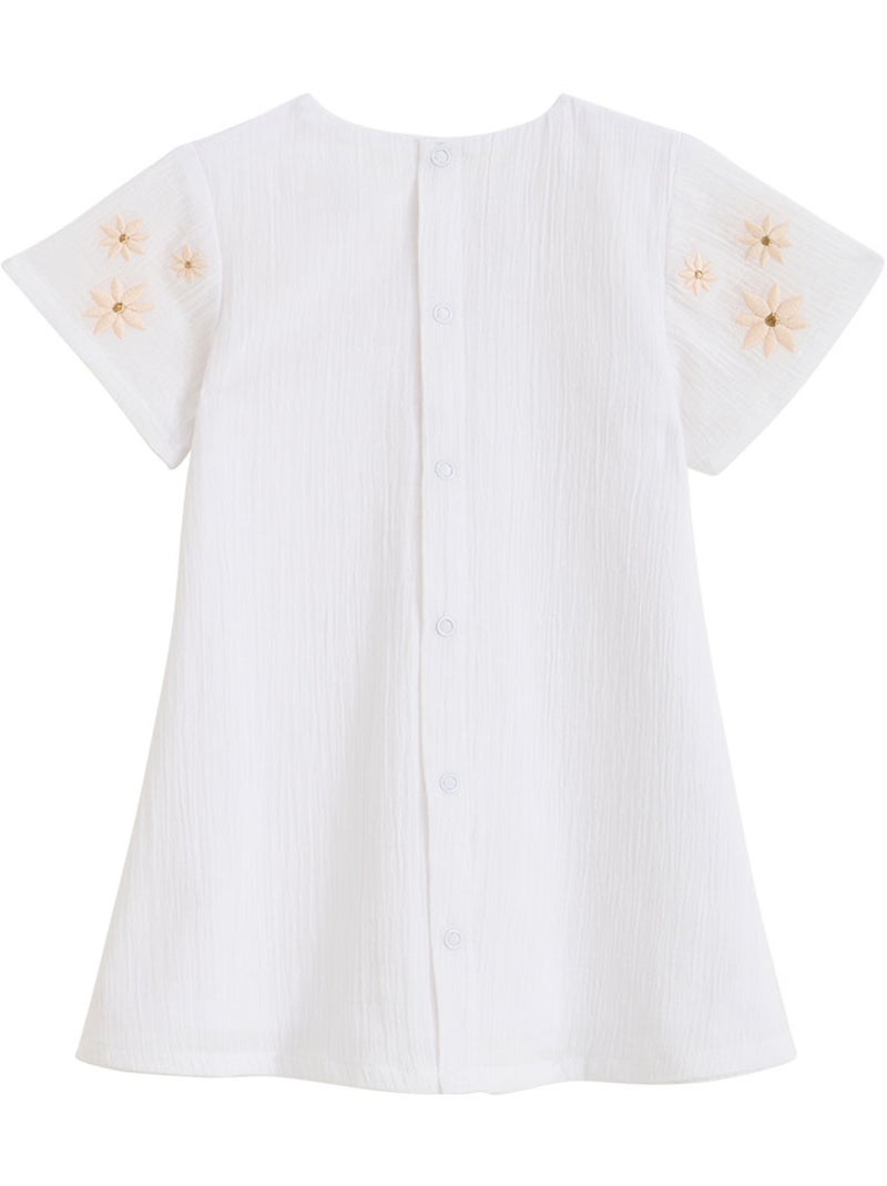 Kinderjurk Zomerpoëzie Wit - Kiabi