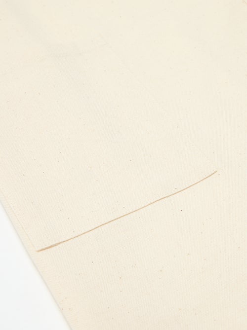 Kinderkeukenschort met kerstprint van katoen 55x49 cm - Kiabi