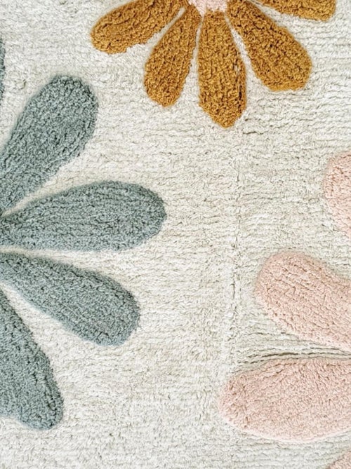 Kinderkleed van getuft katoen met bloemenmotief - Kiabi Kinderkleed van getuft katoen met bloemenmotief - Kiabi