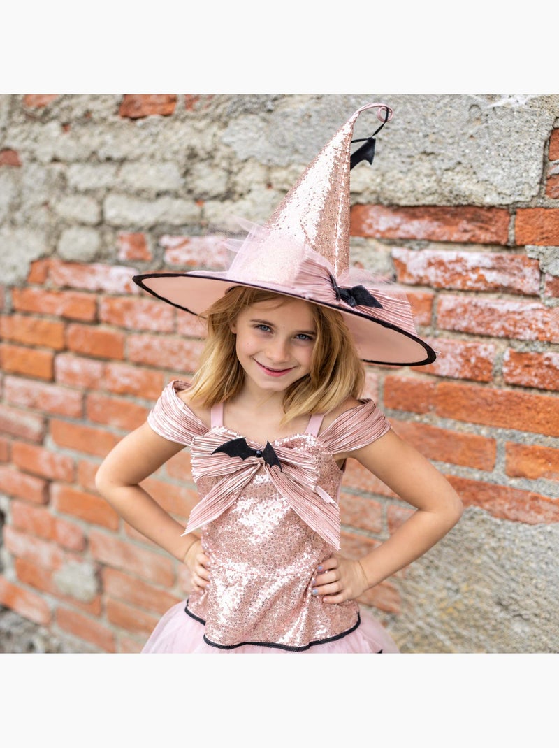 Kinderkostuum – glamoureuze heks | great pretenders Roze - Kiabi