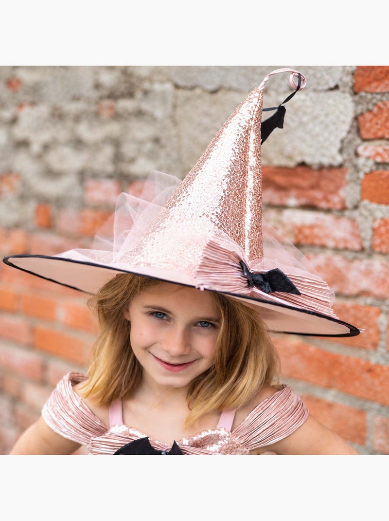 Kinderkostuum – glamoureuze heks | great pretenders Roze - Kiabi