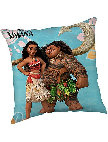 Kinderkussen Vaiana 40 x 40 cm fleece bedrukt dubbelzijdig - Jerry Fabrics