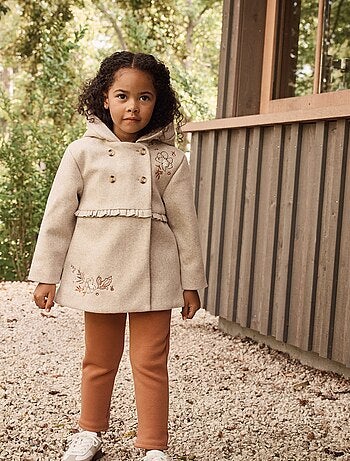 Kinderlegging van ultrawarm fleece van chincha
