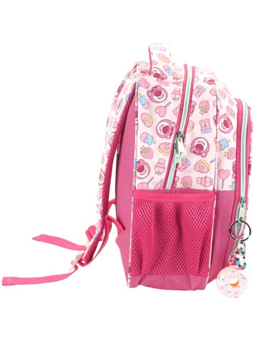 Kinderrugzak 30 cm Toy Story Lotso met sleutelhanger - Kiabi Kinderrugzak 30 cm Toy Story Lotso met sleutelhanger - Kiabi