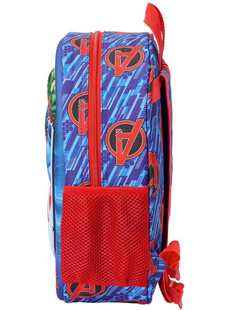 Kinderrugzak 3D gegoten Avengers Marvel Spider-Man Blauw Rood Wit - Kiabi