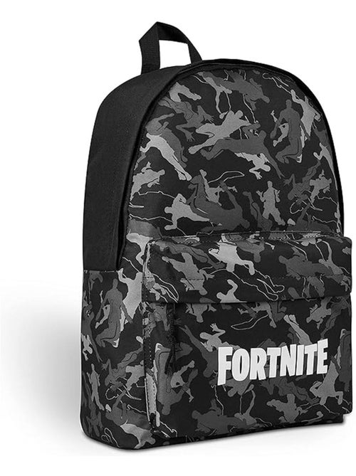 Kinderrugzak 40 cm 'Fortnite' Model 2 camouflage zwart en grijs - FORTNITE - Kiabi Kinderrugzak 40 cm 'Fortnite' Model 2 camouflage zwart en grijs - FORTNITE - Kiabi