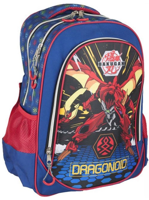 Kinderrugzak 46 cm 'Bakugan' – 2 vakken met ritssluiting – BAKUGAN - Kiabi