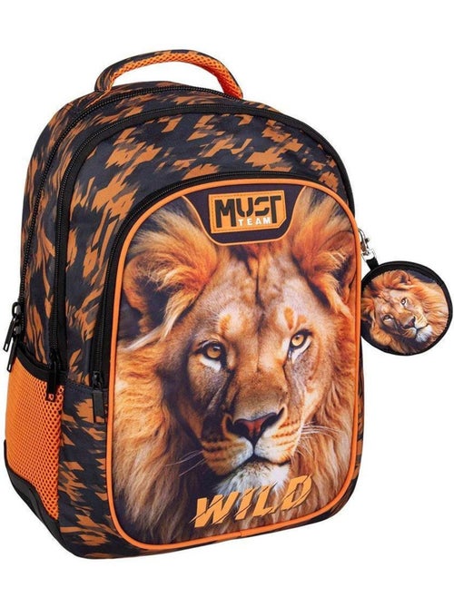 Kinderrugzak CMP Must Leeuw Wild 43 cm 2 vakken met ritssluiting - Kiabi Kinderrugzak CMP Must Leeuw Wild 43 cm 2 vakken met ritssluiting - Kiabi