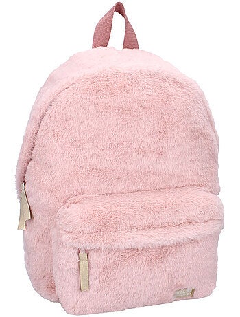 Kinderrugzak Milky Kiss Roze alles zacht - 37 cm