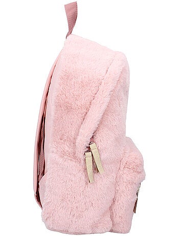 Kinderrugzak Milky Kiss Roze alles zacht - 37 cm