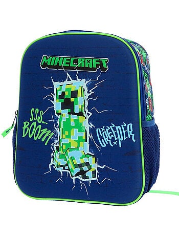 Kinderrugzak Minecraft Creeper 32 cm vak met ritssluiting